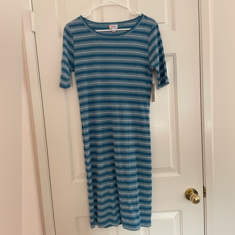 Blue LulaRoe Dress (never worn)